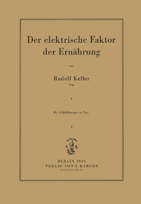 Der elektrische Faktor der Ernährung