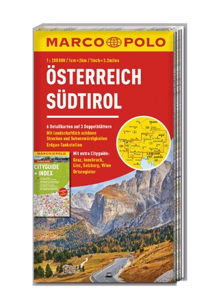 MARCO POLO Kartenset Österreich, Südtirol 1:200.000