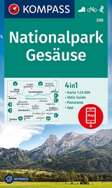 KOMPASS Wanderkarte 206 Nationalpark Ges&auml;use 1:25.000