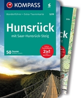 KOMPASS Wanderf&uuml;hrer Hunsr&uuml;ck mit Saar-Hunsr&uuml;ck-Steig, 50 Touren mit Extra-Tourenkarte - Norbert Forsch