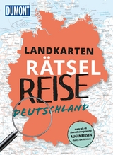 Landkarten-R&auml;tselreise Deutschland - Nadine Ormo, Michael Laufersweiler