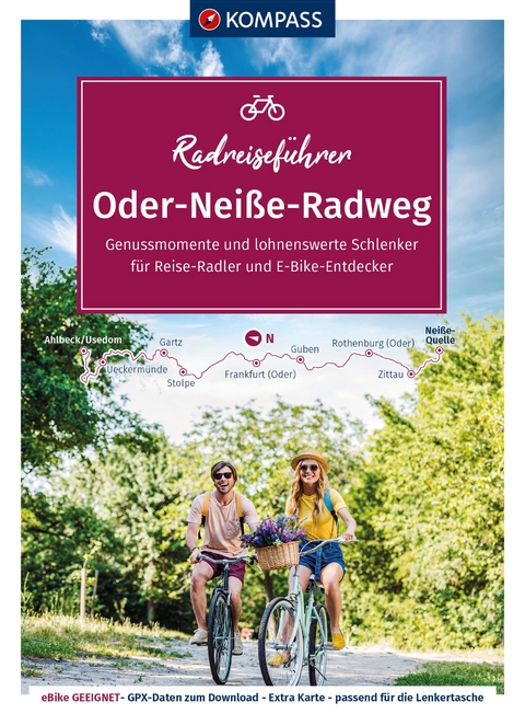 KOMPASS Radreiseführer Oder-Neiße Radweg - Raphaela Moczynski