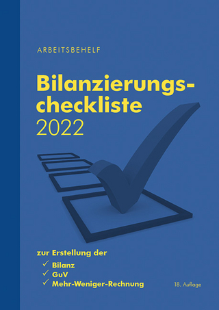 Bilanzierungscheckliste 2022