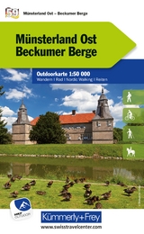 K&uuml;mmerly+Frey Outdoorkarte Deutschland 59 M&uuml;nsterland Ost, Beckumer Berge 1:50.000