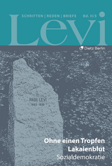 Levi - Gesammelte Schriften, Reden und Briefe / Gesammelte Schriften, Reden und Briefe Band II/3 - Paul Levi