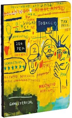 Hollywood Africans by Jean-Michel Basquiat A5 Notebook - Jean-Michel Basquiat
