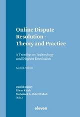 Online Dispute Resolution - Theory and Practice - Rainey, Daniel; Katsh, Ethan; Wahab, Mohamed S. Abdel