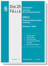 Die 25 wichtigsten F&auml;lle ZPO II - Karl-Edmund Hemmer, Achim W&uuml;st,  Haubold