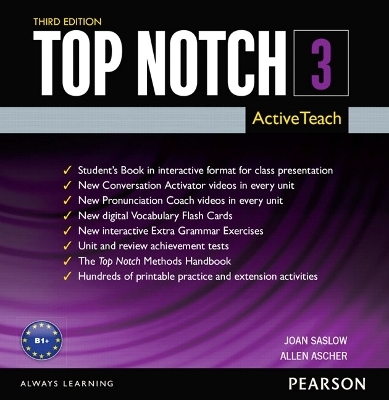 Top Notch 3 ActiveTeach - Joan Saslow, Allen Ascher