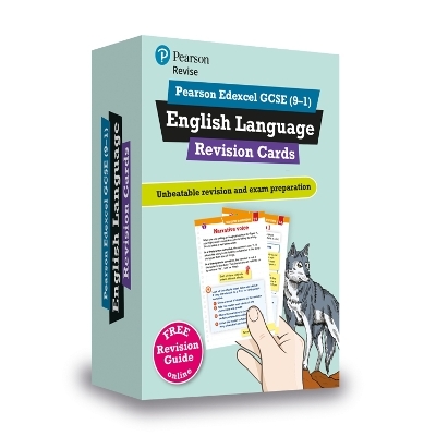Pearson REVISE Edexcel GCSE English Language Revision Cards - for 2026, 2027 exams - Emma Clark