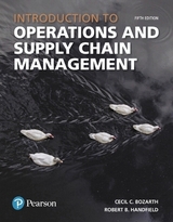 Introduction to Operations and Supply Chain Management - Bozarth, Cecil; Handfield, Robert