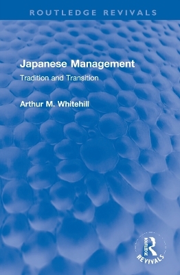 Japanese Management - Arthur M. Whitehill