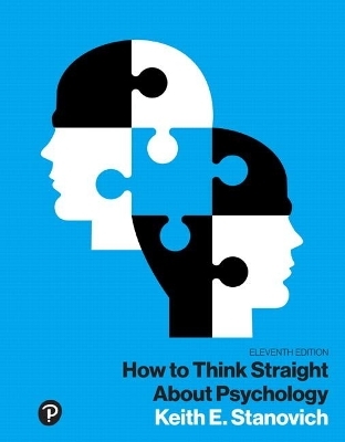 How to Think Straight About Psychology, Books a la Carte - Keith Stanovich