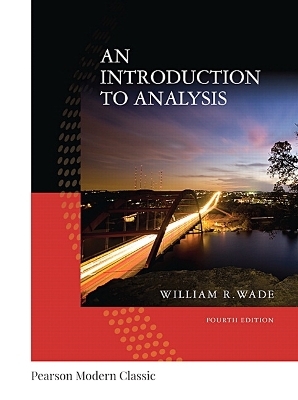 Introduction to Analysis, An (Classic Version)