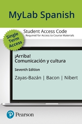MLM MyLab Spanish with Pearson eText Access Code (5 Months) for ¡Arriba!