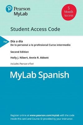 MLM MyLab Spanish with Pearson eText for Día a día -- Access Card (Single Semester)