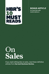 HBR's 10 Must Reads on Sales (with bonus interview of Andris Zoltners) (HBR's 10 Must Reads) - Harvard Business Review, Philip Kotler, Andris Zoltners, Manish Goyal, James C. Anderson