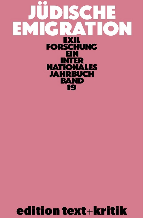 J&uuml;dische Emigration zwischen Assimilation und Verfolgung, Akkulturation und J&uuml;discher Identit&auml;t - 