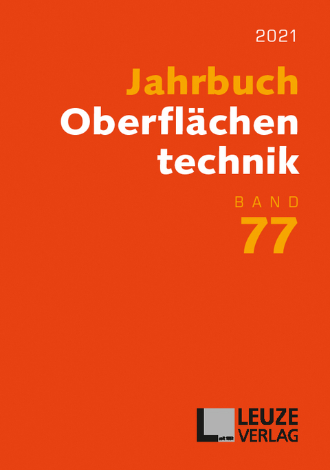 Jahrbuch Oberfl&auml;chentechnik 2021 - 