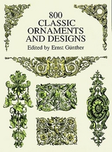 800 Classic Ornaments and Designs -  Ernst Gunther