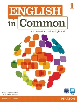 English in Common 1, MyLab English (Student Access Code Card) - Maria Saumell, Sarah Birchley
