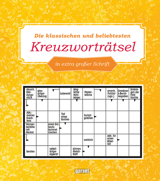 Kreuzworträtsel in Großschrift 4