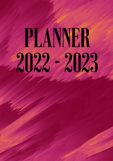 Terminplaner Jahreskalender 2022 - 2023, Terminkalender DIN A5, Taschenbuch und Hardcover