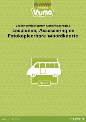 Vuma Afrikaans Huistaal Vlak 3 Lesplanne, Assessering en Fotokopieerbare Woordkaarte: Vlak 3: Grade 1 -  Pearson Marang