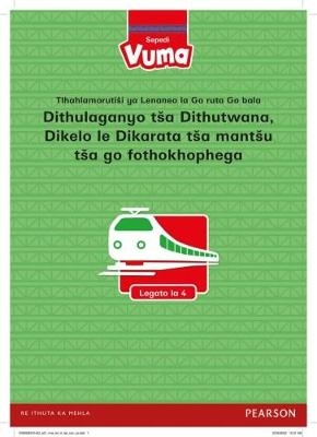 Vuma Sepedi Home Language Legato la 4 Dithulaganyo t&scaron;a Dithutwana, Dikelo le Dikarata t&scaron;a mant&scaron;u t&scaron;a go fothokhophega: Level 4: Grade 1