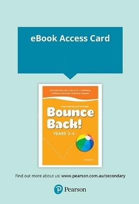 Bounce Back! Years 3-4 eBook (Access Card)