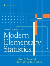 Modern Elementary Statistics - Freund, John; Perles, Benjamin