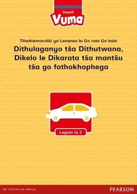Vuma Sepedi Home Language Legato la 2 Dithulaganyo tša Dithutwana, Dikelo le Dikarata tša mantšu tša go fothokhophega: Level 2: Grade 1 -  Pearson Marang