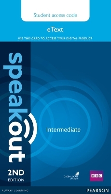 Speakout Intermediate 2nd Edition eText Access Card - J. Wilson