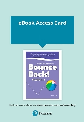 Bounce Back! Years F-2 eBook (Access Card) - Helen McGrath, Toni Noble