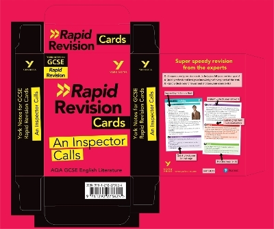 York Notes RAPID AQA GCSE (Revision Cards) An Inspector Calls - for 2026, 2027 exams - Peter Morrisson