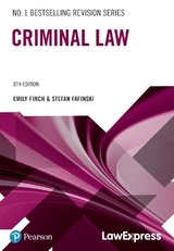 Law Express: Criminal Law - Fafinski, Stefan; Finch, Emily
