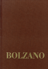 Bernard Bolzano Gesamtausgabe / Reihe III: Briefwechsel. Band 2,3: Briefe an Michael Josef Fesl 1837&ndash;1840 - Bernard Bolzano