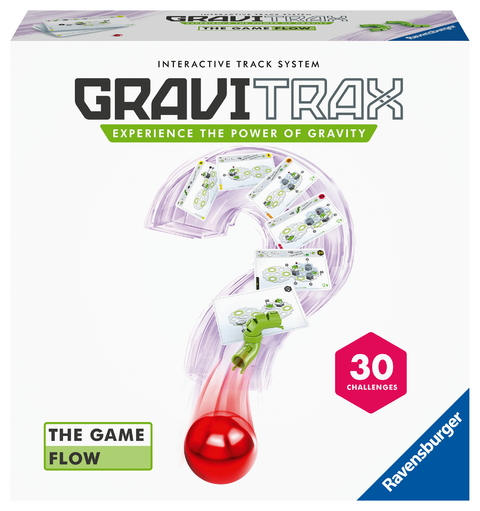 Ravensburger GraviTrax The Game Flow - Logikspiel f&uuml;r Kugelbahn Fans , Konstruktionsspielzeug f&uuml;r Kinder ab 8 Jahren