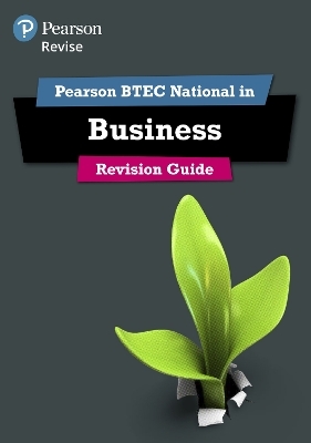 Pearson REVISE BTEC National Business Revision Guide inc online edition - for 2025 exams