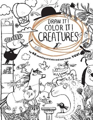 Draw It! Color It! Creatures -  Clarion Books