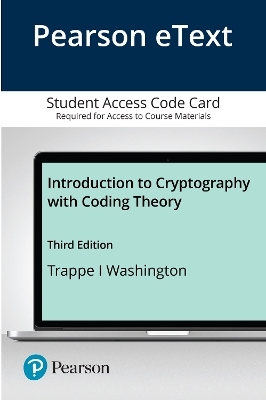 Introduction to Cryptography with Coding Theory - Wade Trappe, Lawrence Washington