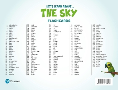 Let's Learn About the Earth (AE) - 1st Edition (2020) - Flashcards - Level 3 (the Sky)