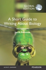 Short Guide to Writing about Biology, A, Global Edition - Pechenik, Jan