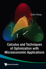 CALCULUS & TECHNIQUES OF OPTIMIZATION.. - John Hoag