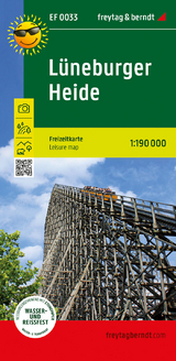 Lüneburger Heide, Freizeitkarte 1:190.000, freytag & berndt - 