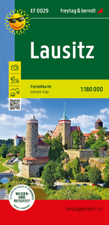 Lausitz, Freizeitkarte 1:180.000, freytag & berndt - 