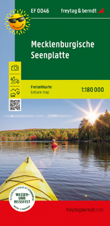 Mecklenburgische Seenplatte, Freizeitkarte 1:180.000, freytag & berndt - 