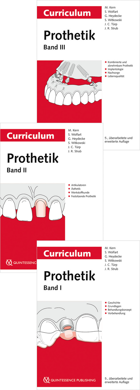 Curriculum Prothetik - Matthias Kern, Stefan Wolfart, Guido Heydecke, Siegbert Witkowski, Jens-Christoph T&uuml;rp, J&ouml;rg R. Strub