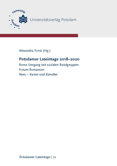 Potsdamer Lateintage 2018&ndash;2020 - Meike R&uuml;hl, Nicola H&ouml;mke, Jon Albers, Filippo Carl&agrave;-Uhink, Jan Reimann, Holger Sonnabend