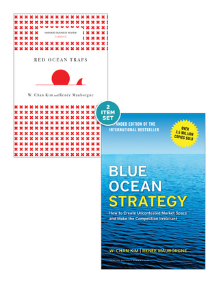 Blue Ocean Strategy with Harvard Business Review Classic Article “Red Ocean Traps” (2 Books)